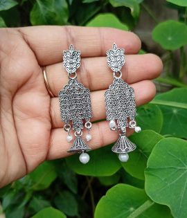 Rajkot Jhumka Earrings for girls and women Small Size Light Weight Earring E074