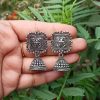 Square Shape Jhumka Earrings for girls and women Small Size Light Weight