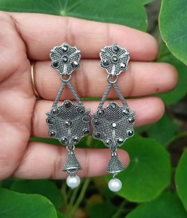 Rajkot Jhumka Earrings for girls and women Small Size Light Weight Earring E097