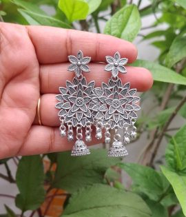 Round Shape Jhumka Earrings for girls and women Small Size Light Weight Earring