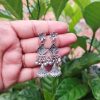 Jhumka Earrings – Small Oxidized Silver Lightweight Design for Girls & Women