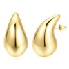 Trendy water drop earrings for women Korean Design Earrings | Western Earing Light Wight Stylish Gold Color